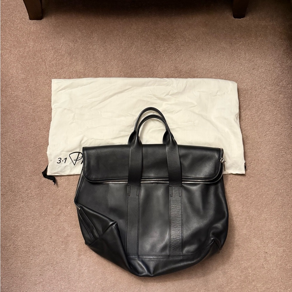 3.1 Phillip Lim 31 Hour Tote Bag black great condition
